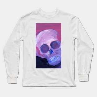 Skull with Gold Tooth Long Sleeve T-Shirt